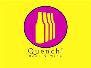 Logo Design by David for Quench! Beer & Wine | Design: #995243