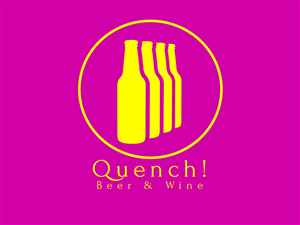 Logo Design by David for Quench! Beer & Wine | Design: #995245