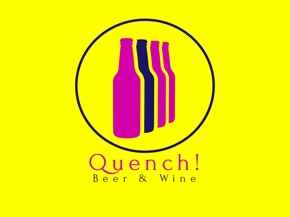 Logo Design by David for Quench! Beer & Wine | Design #995287
