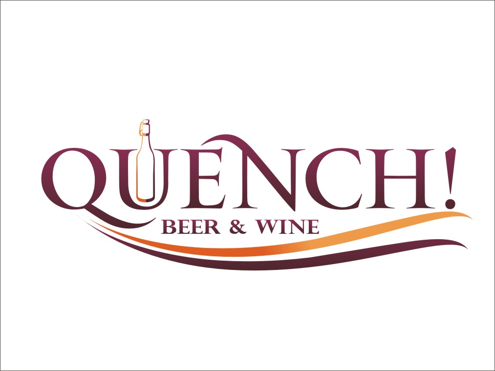 Diseño de Logo por vmandev para Quench! Beer & Wine | Diseño #997620