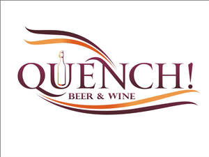 Logo Design by vmandev for Quench! Beer & Wine | Design: #997622