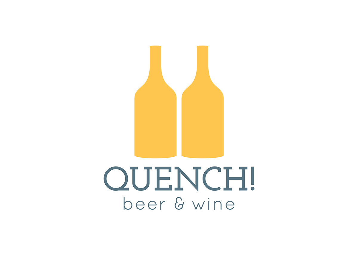 Logo Design by Idea Pencil for Quench! Beer & Wine | Design #975589
