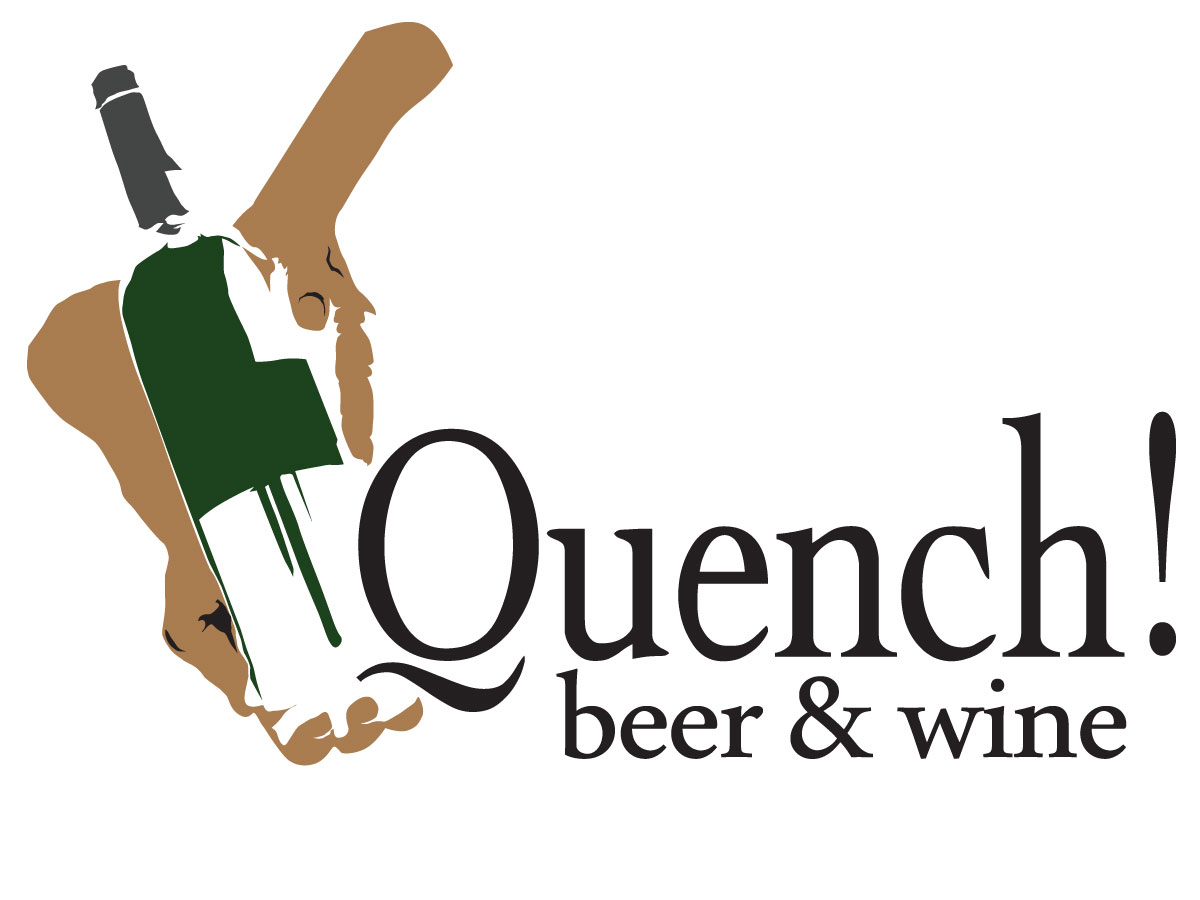 Diseño de Logo por iway para Quench! Beer & Wine | Diseño #976444