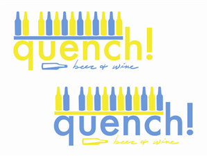 Logo Design by s.winter for Quench! Beer & Wine | Design: #975800