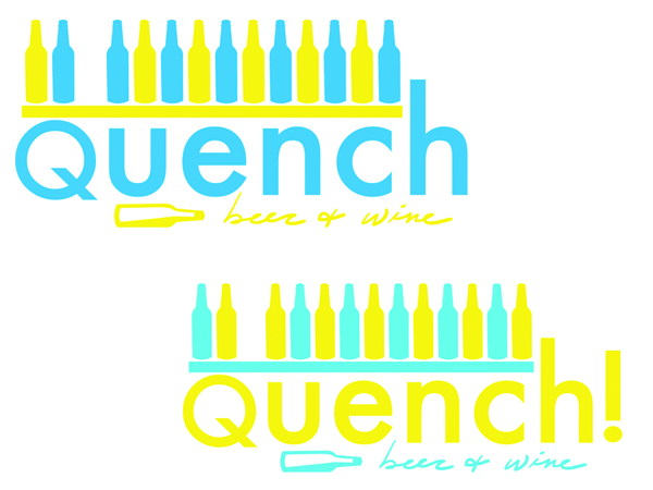 Logo Design by s.winter for Quench! Beer & Wine | Design #975824