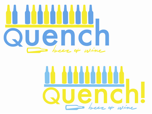 Diseño de Logo por s.winter para Quench! Beer & Wine | Diseño: #975824