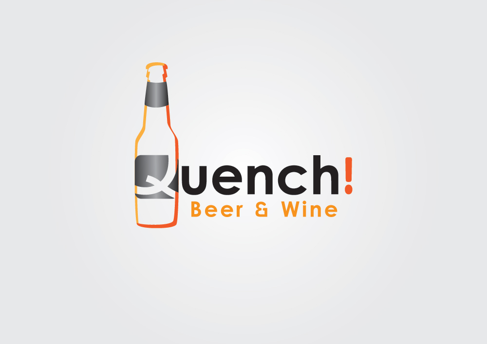 Logo-Design von aliartdesign für Quench! Beer & Wine | Design #975894