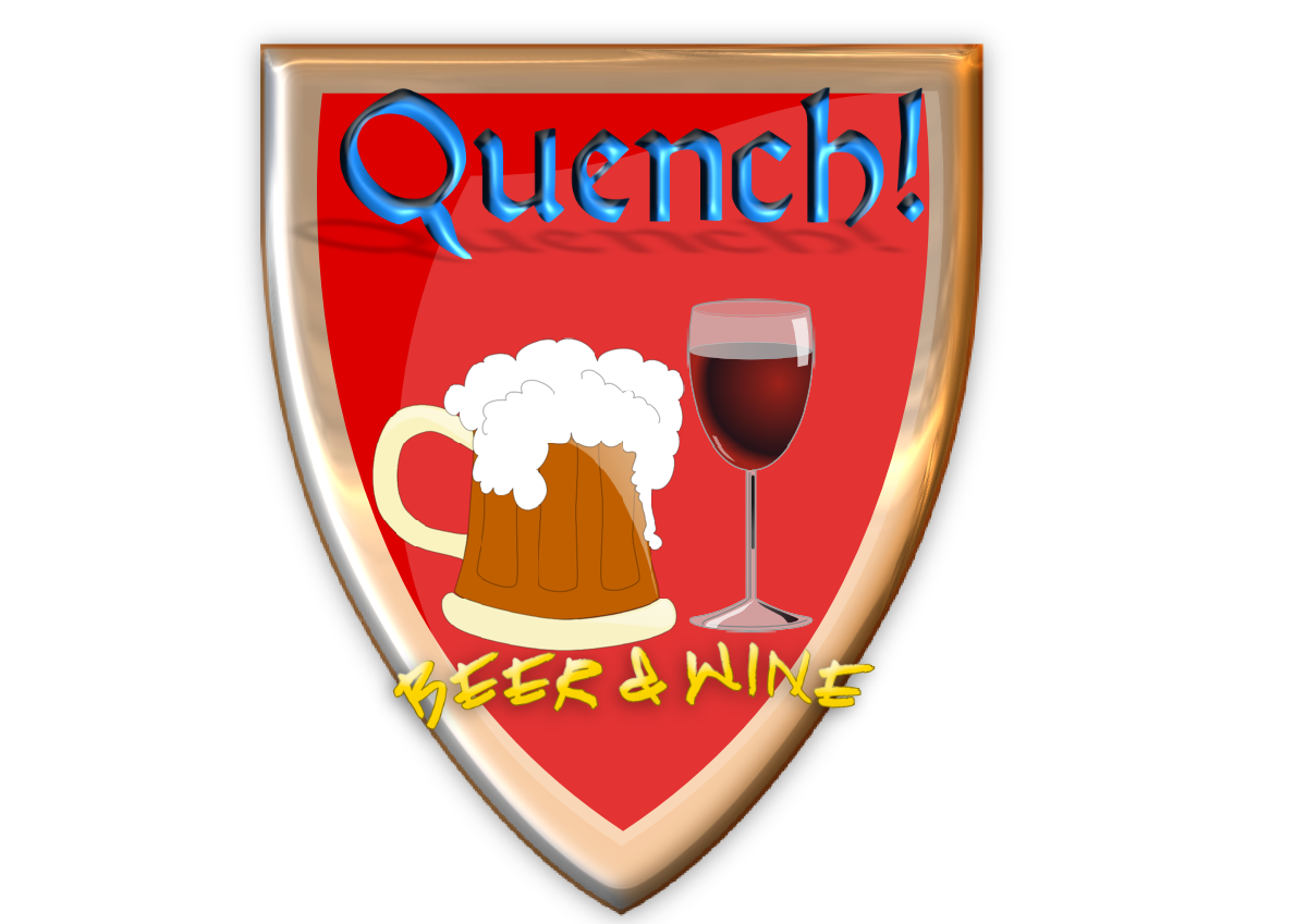 Logo Design by mada4u for Quench! Beer & Wine | Design #981452