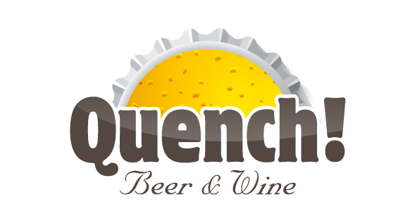 Logo Design by Kooman for Quench! Beer & Wine | Design #979487