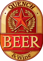 Logo Design by Tj for Quench! Beer & Wine | Design: #1002255