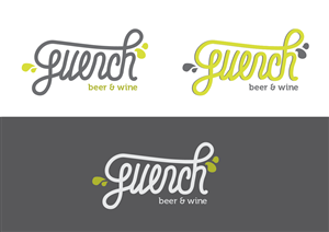 Logo Design by hellokwillis for Quench! Beer & Wine | Design: #1009546