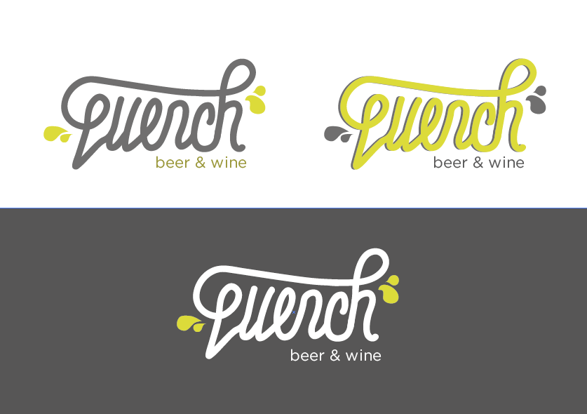 Logo Design by hellokwillis for Quench! Beer & Wine | Design #1016062