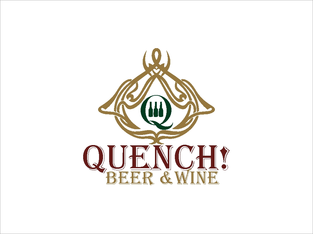 Logo Design by MINJUICE for Quench! Beer & Wine | Design #1016320