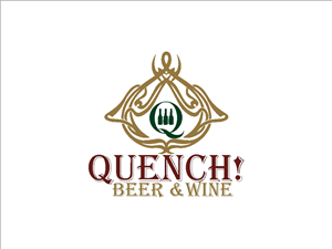 Logo Design by MINJUICE for Quench! Beer & Wine | Design: #1016320