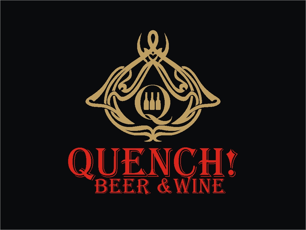 Logo Design by MINJUICE for Quench! Beer & Wine | Design #1016358