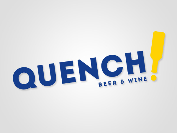 Logo Design by Designermilk for Quench! Beer & Wine | Design #1027925