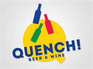 Diseño de Logo por Designermilk para Quench! Beer & Wine | Diseño: #1027931