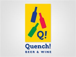 Logo Design by Designermilk for Quench! Beer & Wine | Design: #1027934