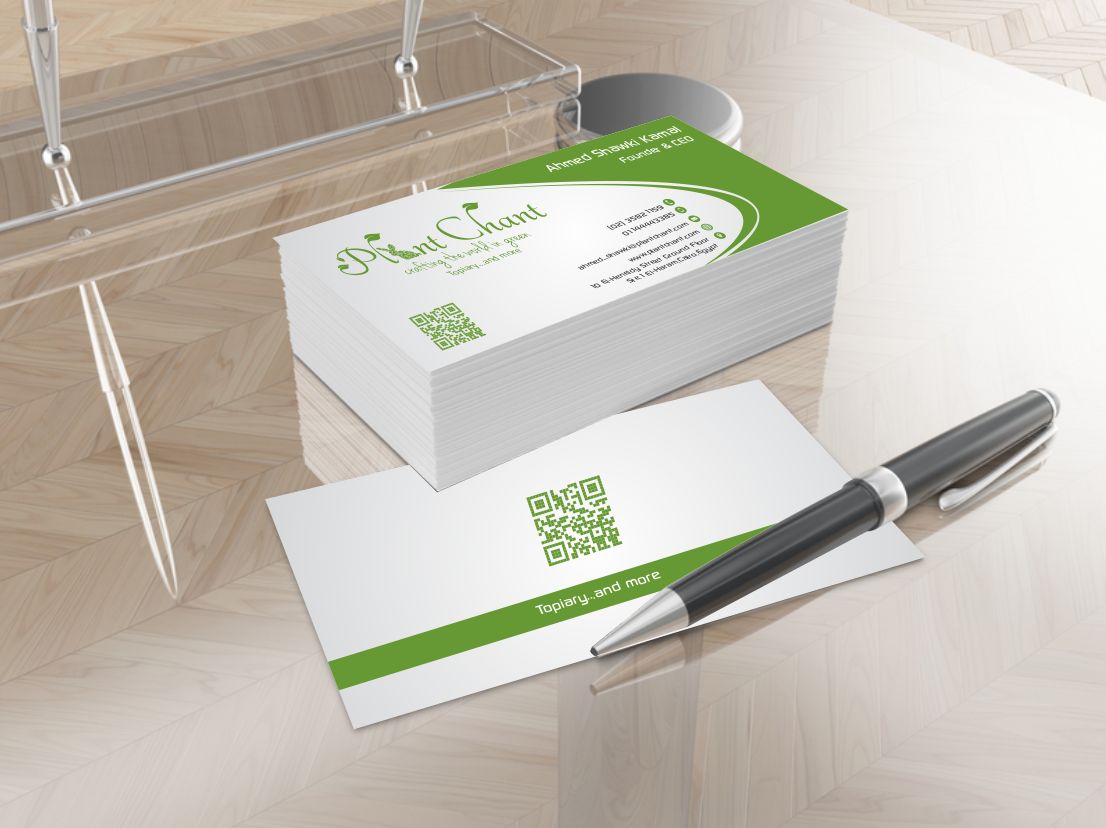 Diseño de Tarjeta de Presentación por xtremecreative45 para Plant Chant | Diseño: #3738233