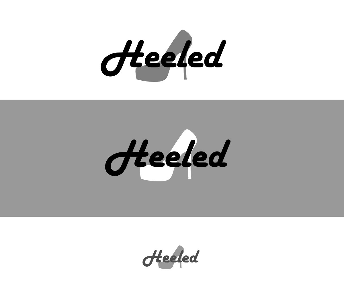 Logo Design by Mathew Heinecke for Heeled | Design #3737990