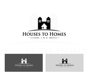 Logo Design by damian for Houses to Homes, inc. | Design: #5417657