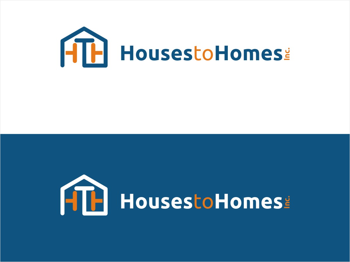 Logo Design by Actives for Houses to Homes, inc. | Design #5411665