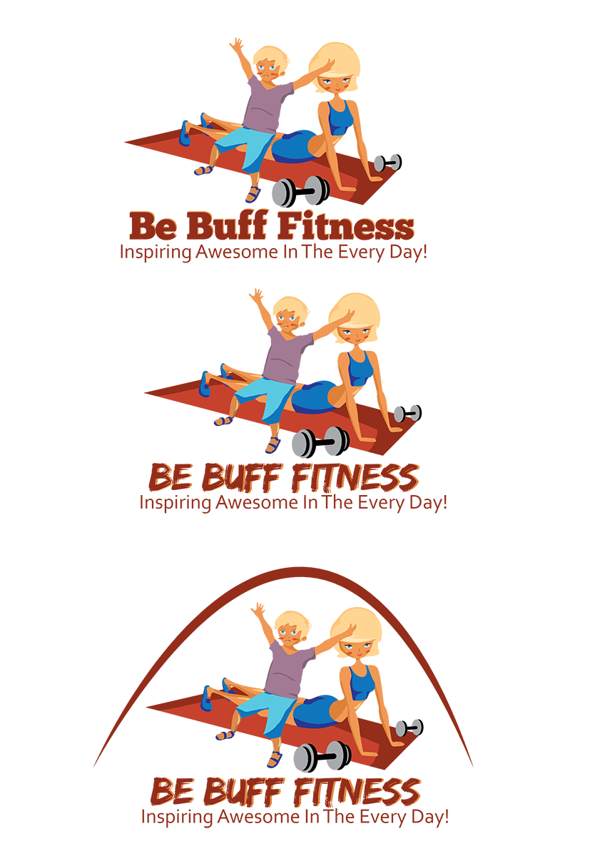 Logo Design by RoobyDesigns for Be Buff fitness, LLC. | Design #3717912