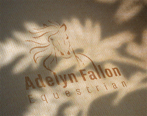 Adelyn Fallon Equestrian | Logo Design by Bogdan Tanase-Marinescu