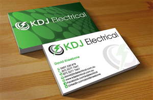 Diseño de Tarjeta de Presentación por Hardcore Design para KDJ Electrical | Diseño: #3748530