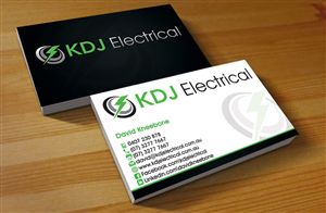 Diseño de Tarjeta de Presentación por Hardcore Design para KDJ Electrical | Diseño: #3748673