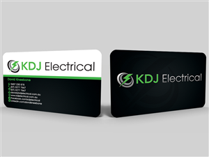 Diseño de Tarjeta de Presentación por Hardcore Design para KDJ Electrical | Diseño: #3748674
