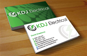 Diseño de Tarjeta de Presentación por Hardcore Design para KDJ Electrical | Diseño: #3764339