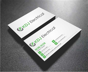 Diseño de Tarjeta de Presentación por AwsomeD para KDJ Electrical | Diseño: #3711531
