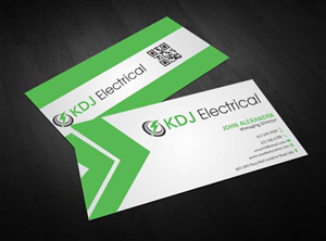 Diseño de Tarjeta de Presentación por AwsomeD para KDJ Electrical | Diseño: #3711533