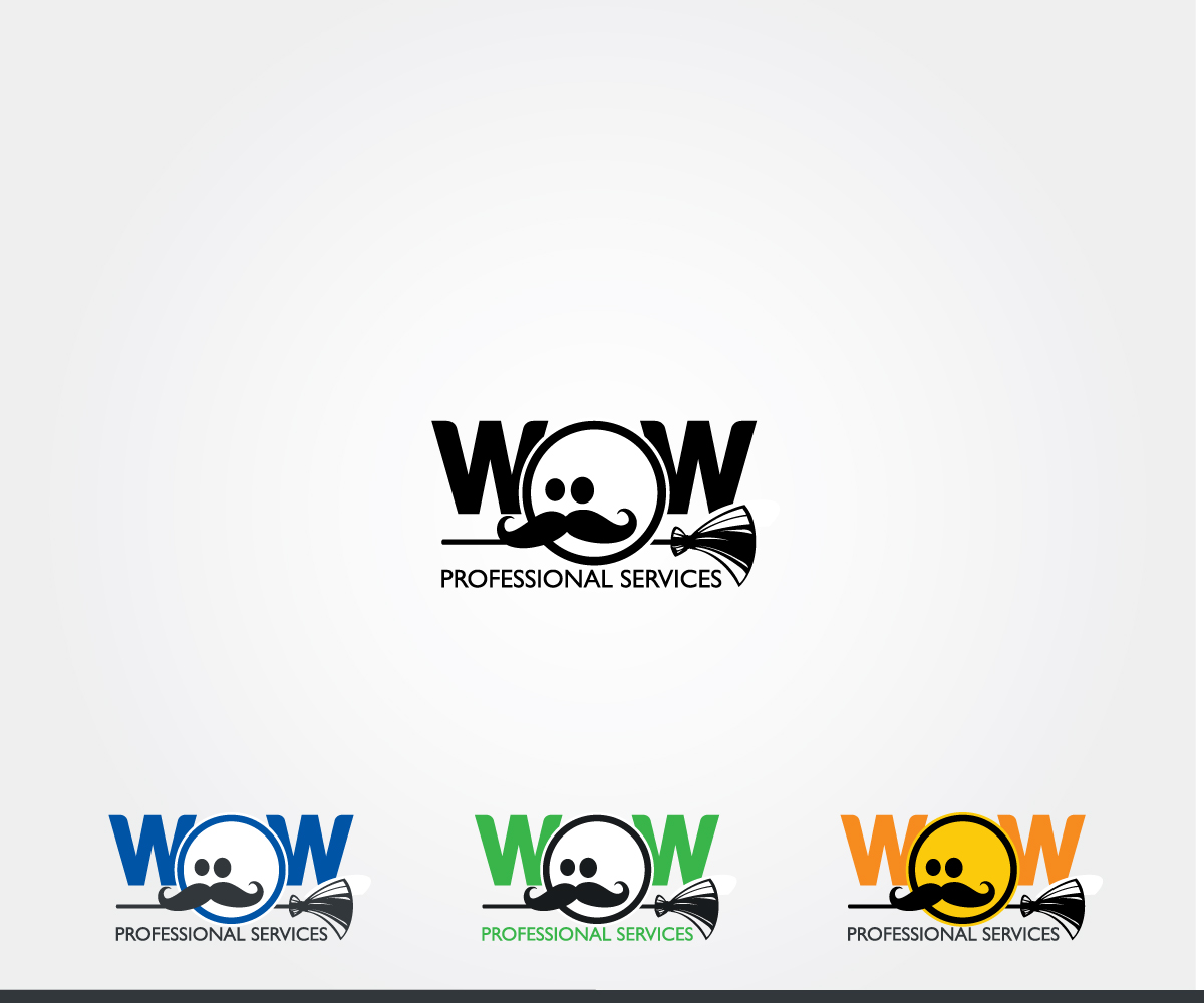 Logo Design by Rflames for Wow Professional Services | Design #3719088