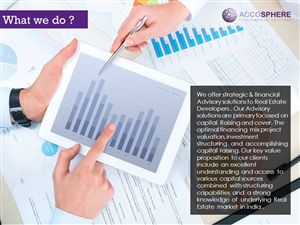 Design de PowerPoint par moreslides pour SDS ACCOSPHERE ADVISORS PRIVATE LIMITED | Design : #3719726