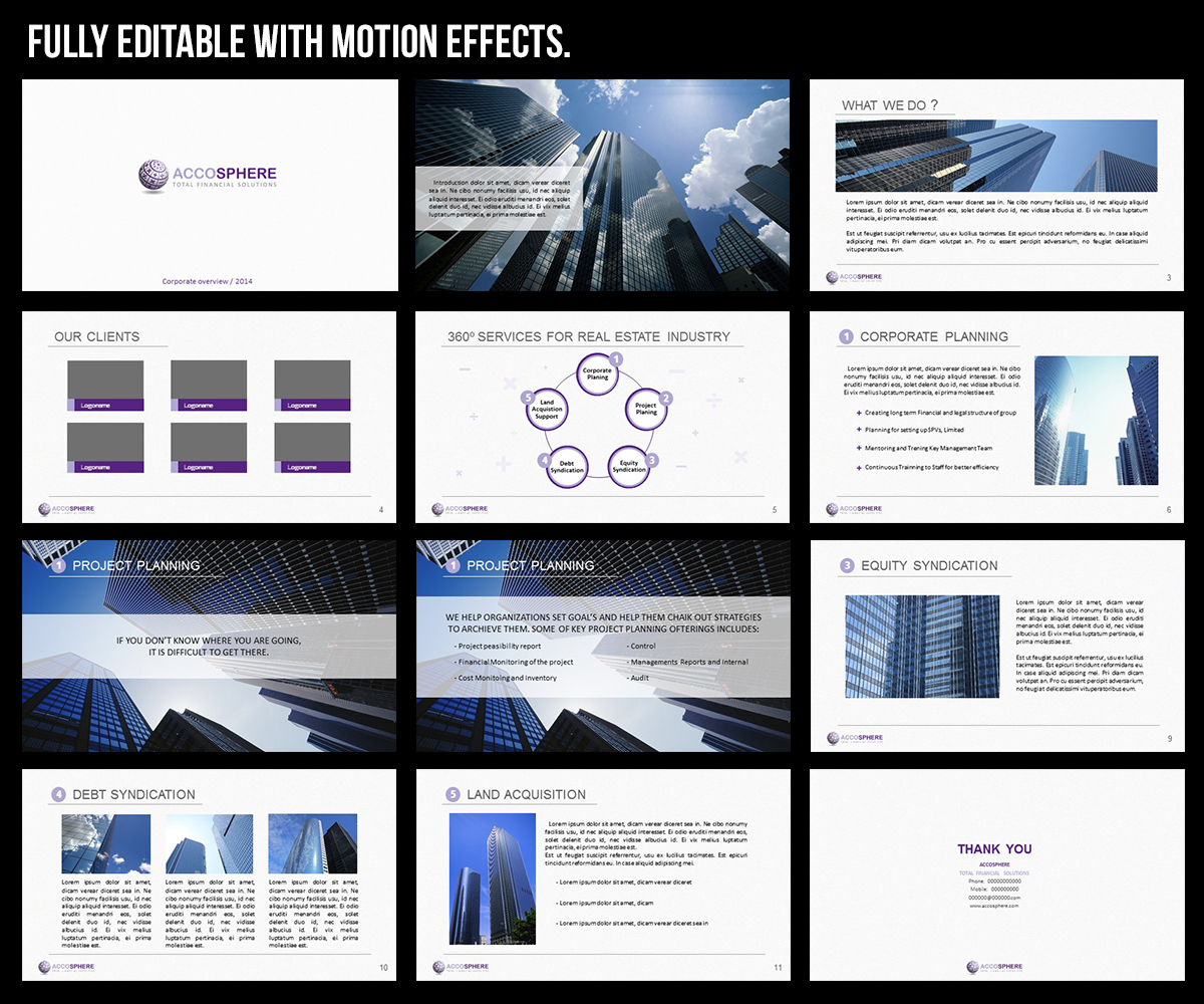 PowerPoint Design by Creative Youngers for SDS ACCOSPHERE ADVISORS PRIVATE LIMITED | Design #3768469