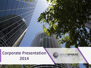 PowerPoint Design by Hepidesigner for SDS ACCOSPHERE ADVISORS PRIVATE LIMITED | Design: #3736466