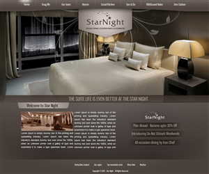 Diseño Wordpress por webwinner para Starnight Bed and Breakfast | Diseño #992572