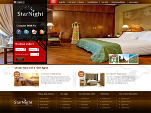 Diseño Wordpress por webxvision para Starnight Bed and Breakfast | Diseño: #1002537