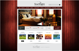 Diseño Wordpress por CreativeIyke para Starnight Bed and Breakfast | Diseño: #982435