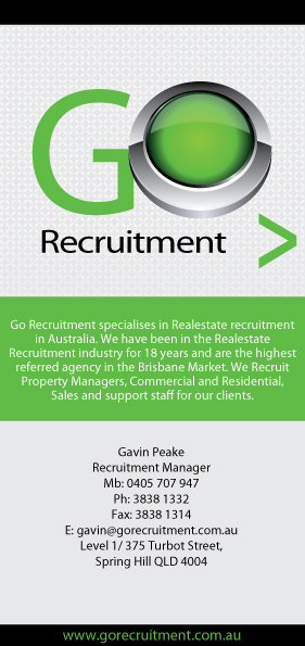 Brochure Design by BeButterfly for Go Recruitment Australia | Design #1008381