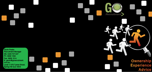 Brochure Design by XQ Designs for Go Recruitment Australia | Design #998993