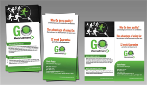 Broschüren-Design von MeMe Botrous für Go Recruitment Australia | Design: #988286