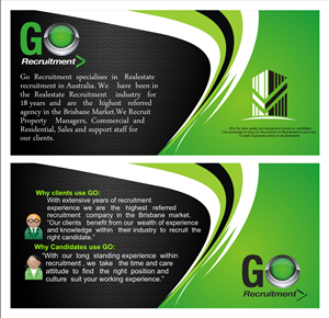 Brochure Design by Gulzar for Go Recruitment Australia | Design #1013024