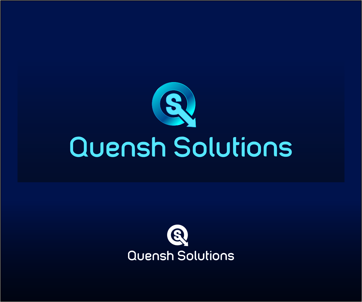 Logo Design by CLUSTER CREATIONS for Quenshsolutions Ltd | Design #3745094