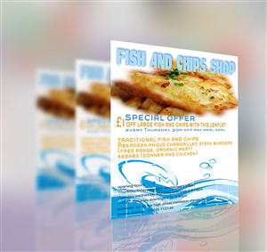 Flyer Design by b3b36043 for middleton cheney fish bar | Design: #3729297