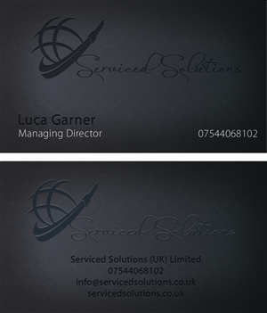 Business Card Design by TedAtkinson