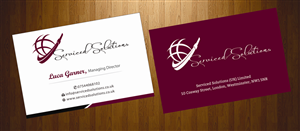 Business Card Design by harmi_199 for Serviced solutions (UK) limited | Design: #3714588