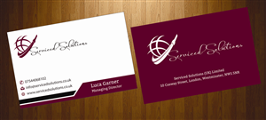 Business Card Design by harmi_199 for Serviced solutions (UK) limited | Design: #3714602